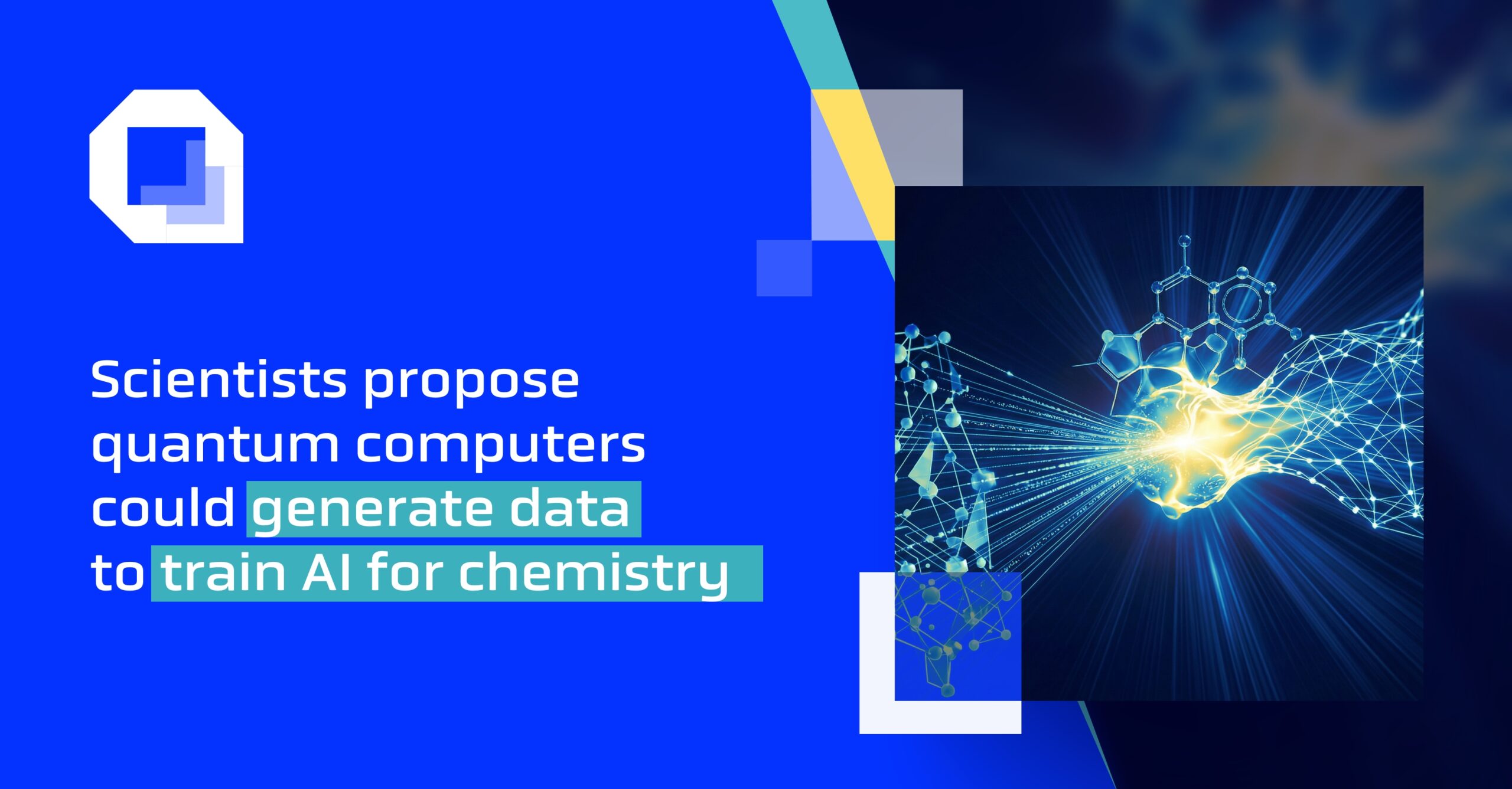 Scientists Propose Quantum Computers Could Generate Data to Train AI For Chemistry