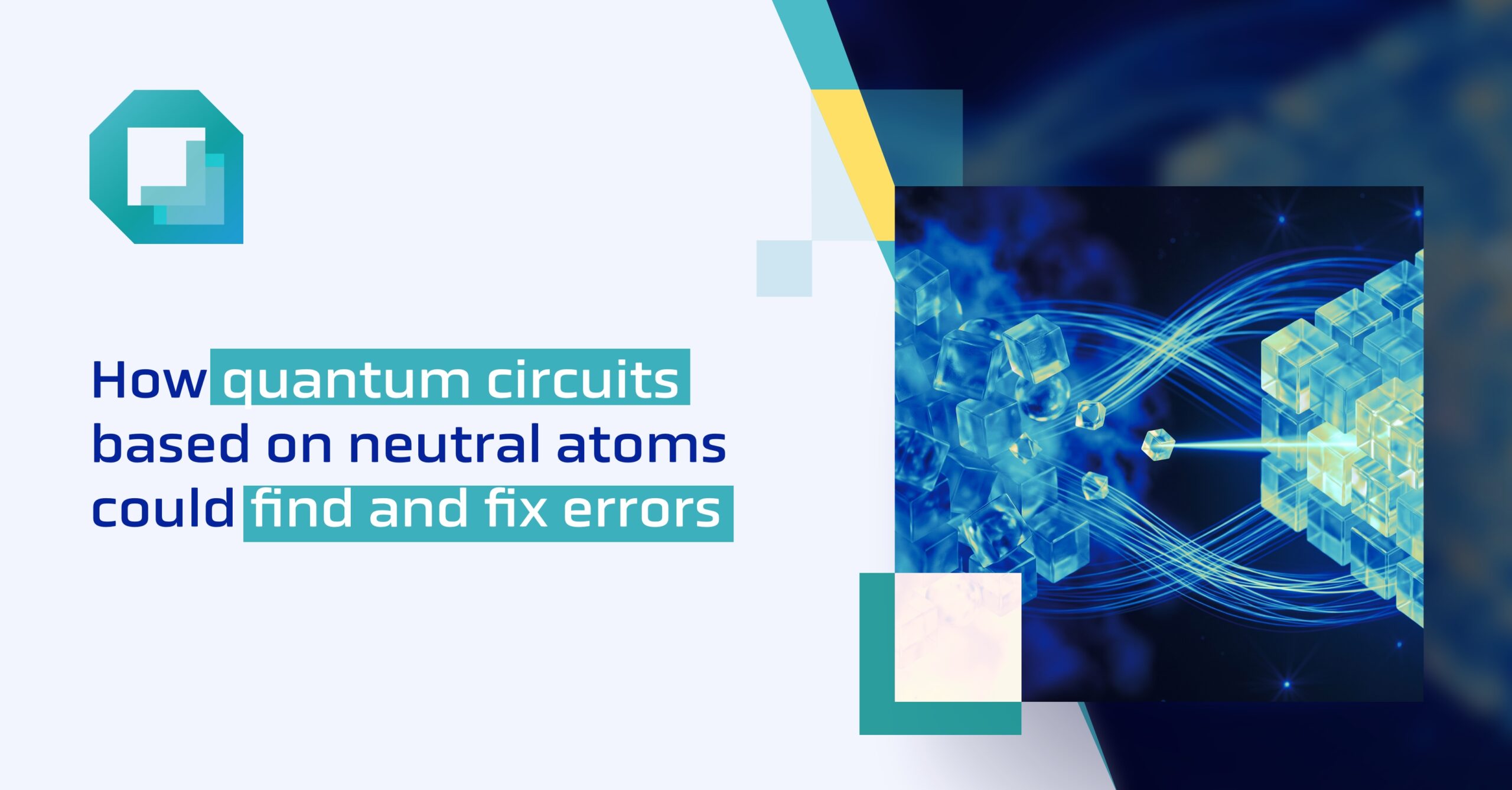 How quantum circuits based on neutral atoms could find and fix errors